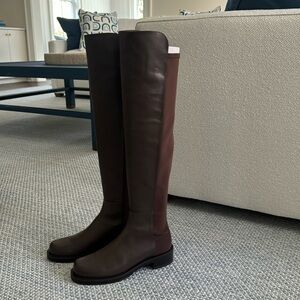 Stuart Weitzman 50/50 over the knee brown boot